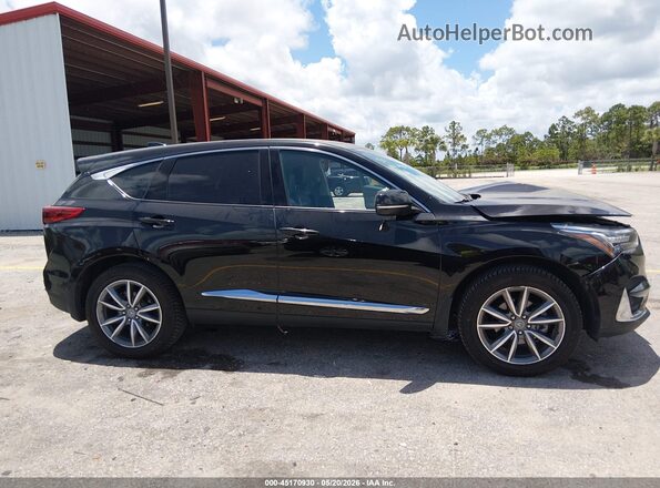 5J8TC2H54KL022487 2019 ACURA RDX Black უკანა სალონის ხედი