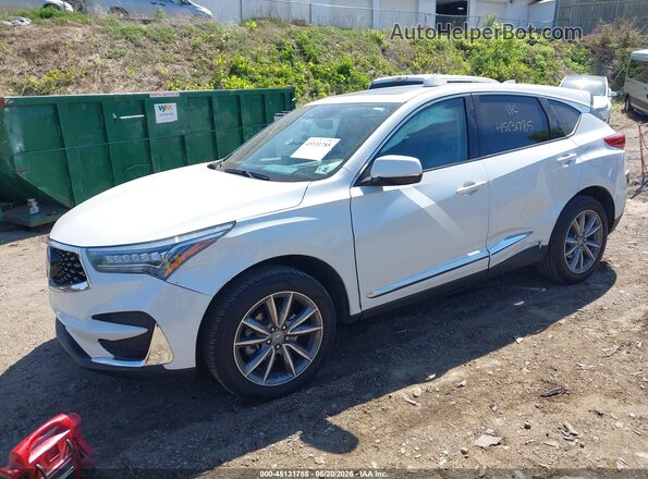 5J8TC2H54LL001835 2020 ACURA RDX Белый Передняя левая четверть