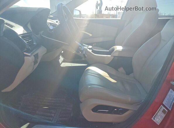 5J8TC2H54LL011765 2020 ACURA RDX Red Widok wnętrza z przodu