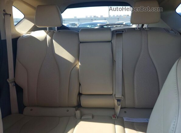 5J8TC2H54LL011765 2020 ACURA RDX Red Widok tylnych siedzeń