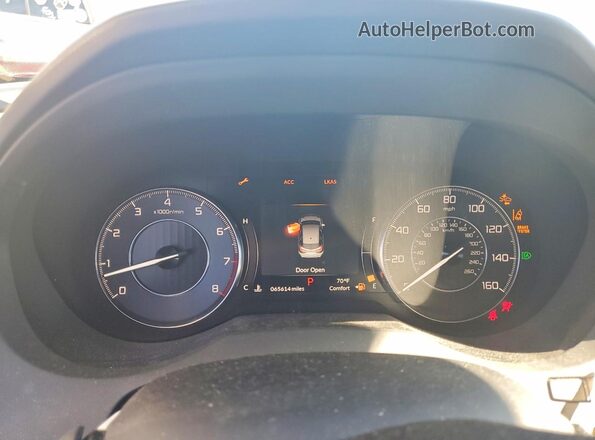 5J8TC2H54LL011765 2020 ACURA RDX Red Widok zestawu wskaźników