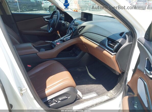 5J8TC2H54LL037699 2020 ACURA RDX White Widok wnętrza z przodu