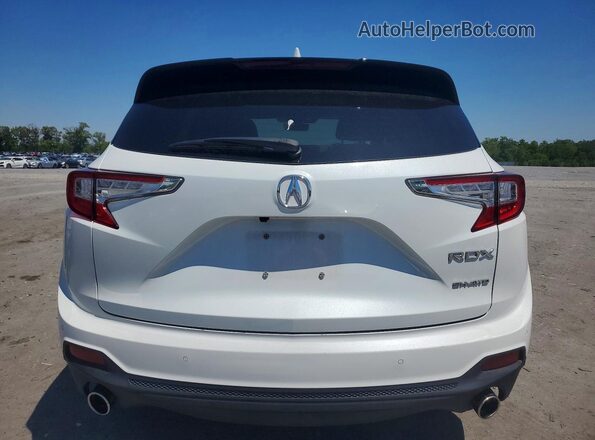 5J8TC2H55ML042069 2021 ACURA RDX White Հետևի տեսք
