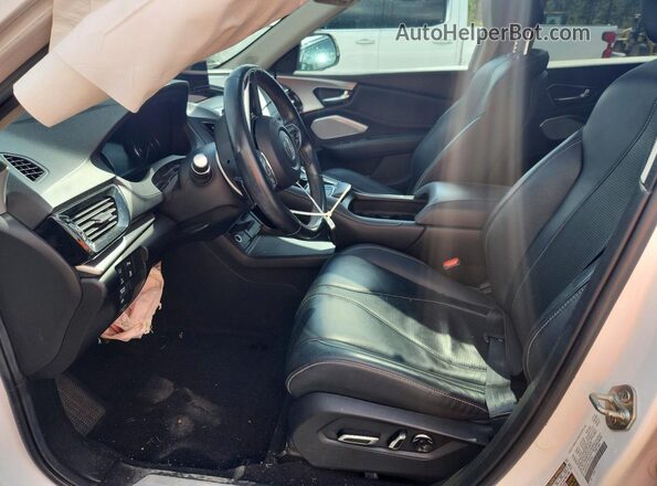 5J8TC2H56LL007698 2020 ACURA RDX White Widok wnętrza z przodu