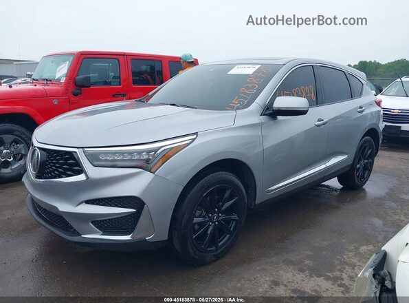 5J8TC2H59LL029968 2020 ACURA RDX Silver Vista tres cuartos delantera izquierda