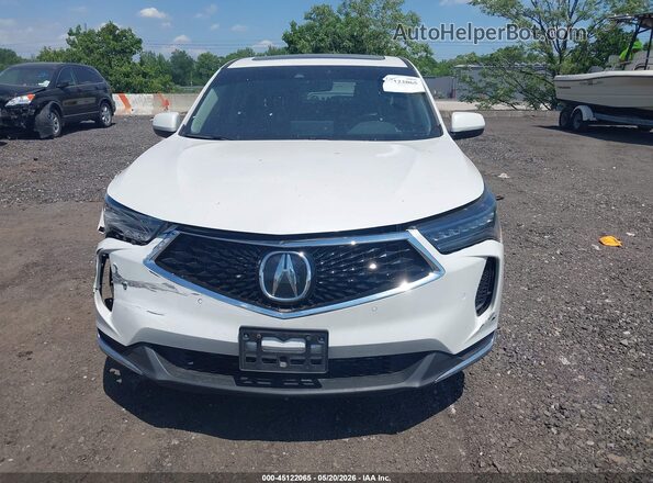 5J8TC2H59RL034094 2024 ACURA RDX White ხელსაწყოთა პანელის ხედი