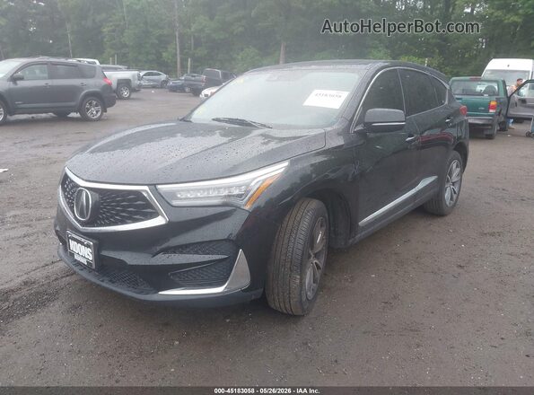 5J8TC2H5XKL010733 2019 ACURA RDX Черный Передняя левая четверть
