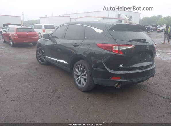 5J8TC2H5XKL010733 2019 ACURA RDX Черный Задняя левая четверть