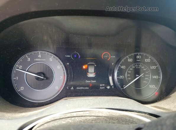 5J8TC2H5XML041452 2021 ACURA RDX White Instrument cluster view