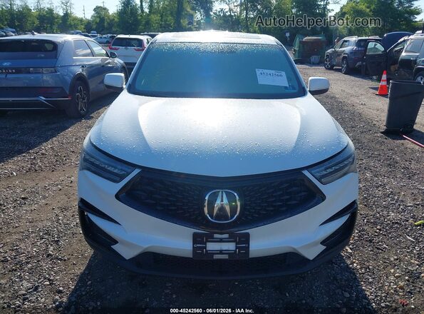 5J8TC2H60KL024388 2019 ACURA RDX White Vista del cuadro de instrumentos