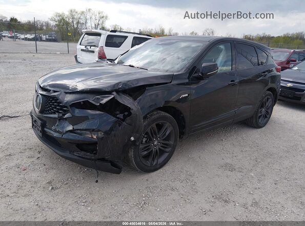 5J8TC2H60LL035974 2020 ACURA RDX Black Передня ліва чверть