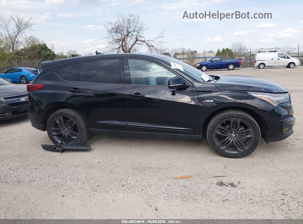 5J8TC2H60LL035974 2020 ACURA RDX Black Вид задньої частини салону