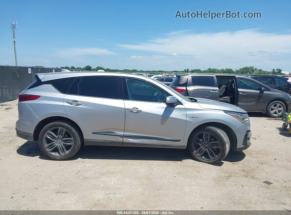 5J8TC2H60ML009098 2021 ACURA RDX Silver Rear interior view