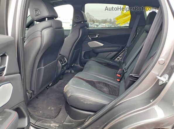 5J8TC2H60PL000129 2023 ACURA RDX Gray უკანა სალონის ხედი