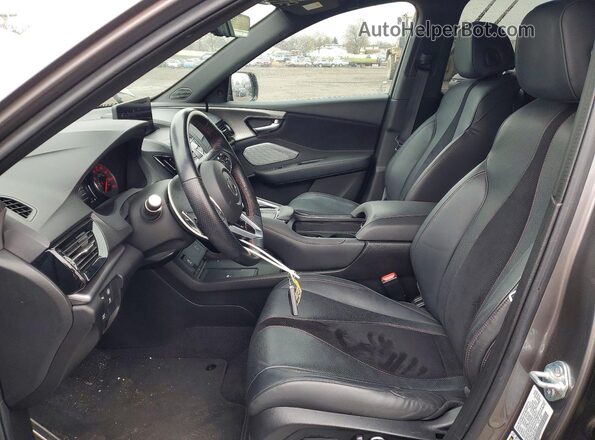 5J8TC2H60PL000129 2023 ACURA RDX Gray წინა სალონის ხედი