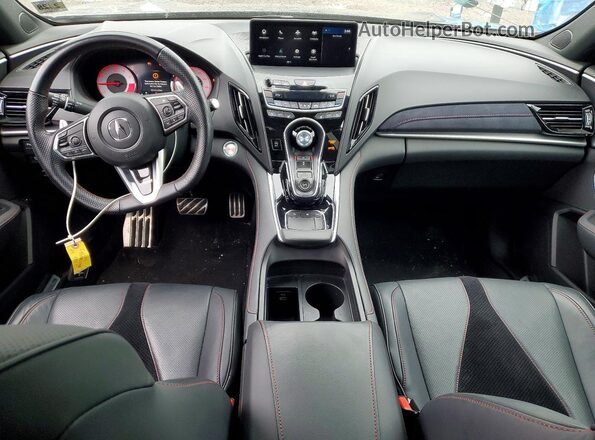 5J8TC2H60PL000129 2023 ACURA RDX Gray წინა პანელის ხედი