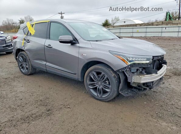 5J8TC2H60PL000129 2023 ACURA RDX Gray წინა მარჯვენა
