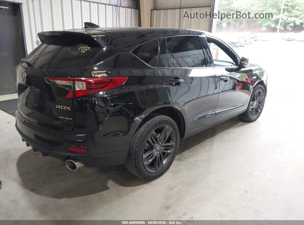 5J8TC2H61NL018328 2022 ACURA RDX Черный Задняя правая четверть