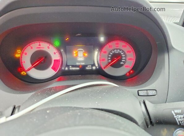 5J8TC2H66PL024726 2023 ACURA RDX Black Vista del cuadro de instrumentos