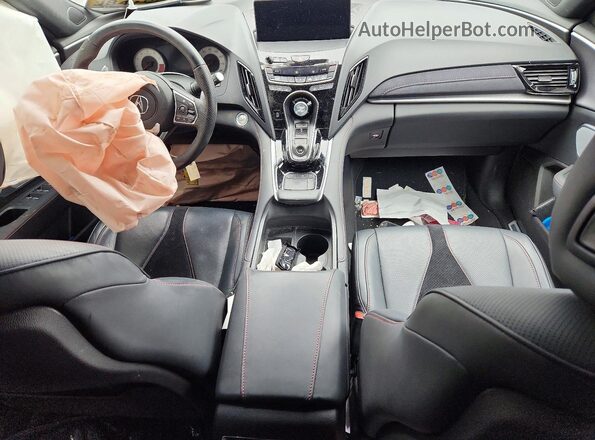 5J8TC2H66PL024726 2023 ACURA RDX Black Vista del salpicadero