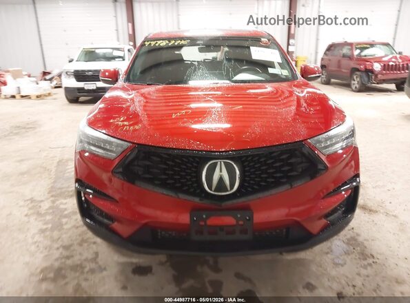 5J8TC2H67LL040461 2020 ACURA RDX Red ხელსაწყოთა პანელის ხედი
