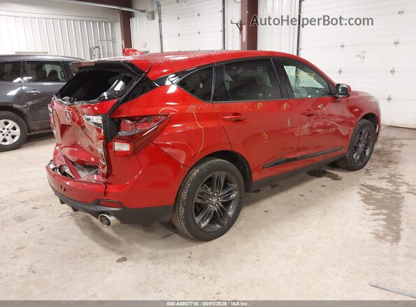 5J8TC2H67LL040461 2020 ACURA RDX Red უკანა მარჯვენა