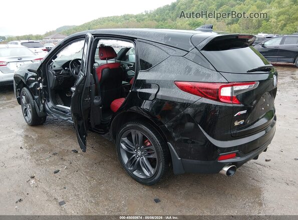 5J8TC2H68ML807641 2021 ACURA RDX Black Задня ліва чверть