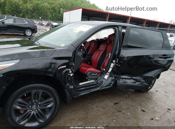 5J8TC2H68ML807641 2021 ACURA RDX Black Вид спереду