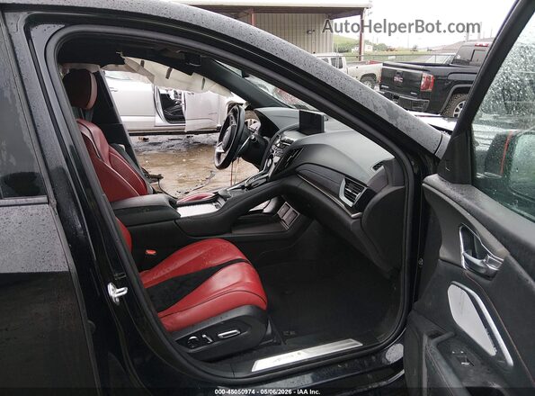 5J8TC2H68ML807641 2021 ACURA RDX Black Вид салону спереду