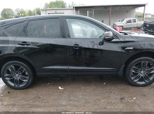 5J8TC2H68ML807641 2021 ACURA RDX Black Панорамний вид салону 360°
