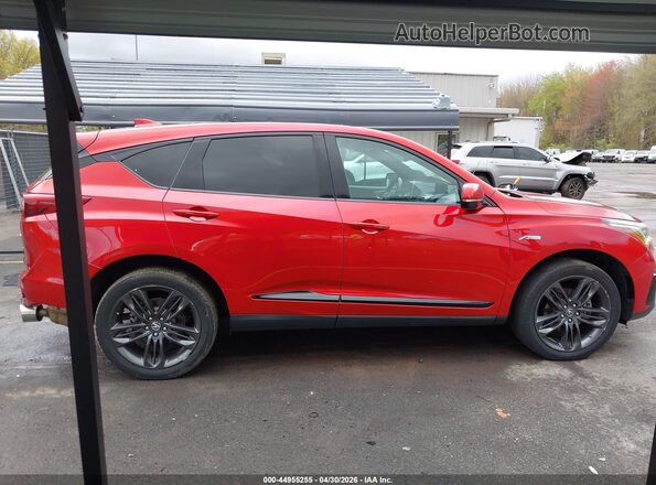 5J8TC2H69LL028456 2020 ACURA RDX Red Vista interior de 360 grados