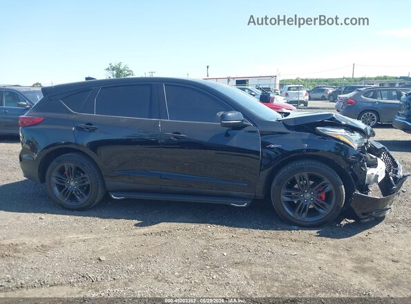 5J8TC2H69LL037724 2020 ACURA RDX Black Widok wnętrza z tyłu