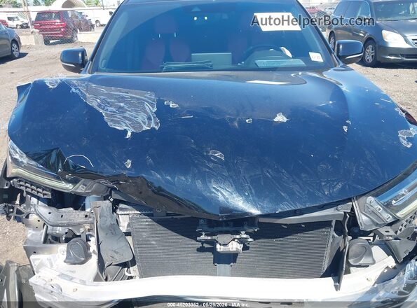 5J8TC2H69LL037724 2020 ACURA RDX Black Widok z tyłu