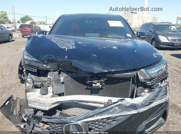 5J8TC2H69LL037724 2020 ACURA RDX Black Widok zestawu wskaźników