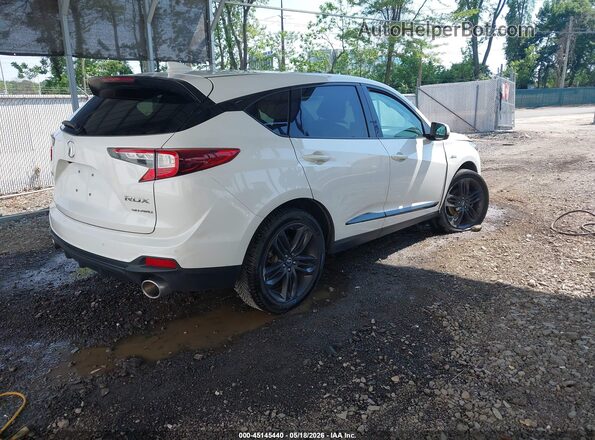 5J8TC2H6XKL024396 2019 ACURA RDX White Trasero derecho