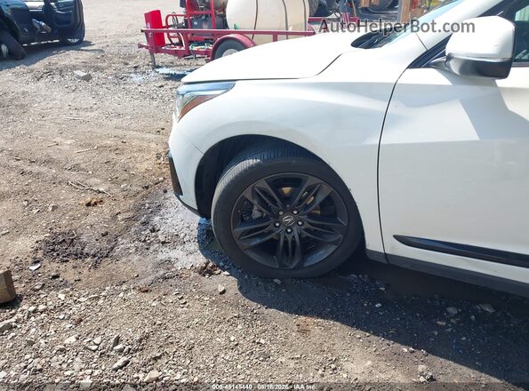 5J8TC2H6XKL024396 2019 ACURA RDX White Vista del cuadro de instrumentos
