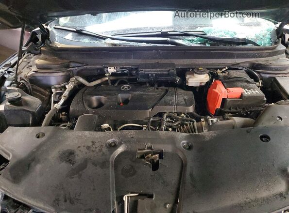 5J8TC2H70ML808646 2021 ACURA RDX Silver ძრავის განყოფილების ხედი