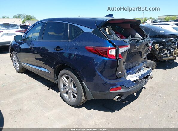 5J8TC2H72ML008737 2021 ACURA RDX Blue Rear left