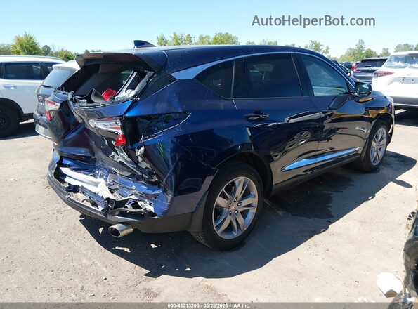 5J8TC2H72ML008737 2021 ACURA RDX Blue Rear right