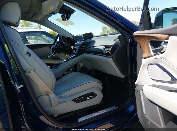 5J8TC2H72ML008737 2021 ACURA RDX Blue Front interior view