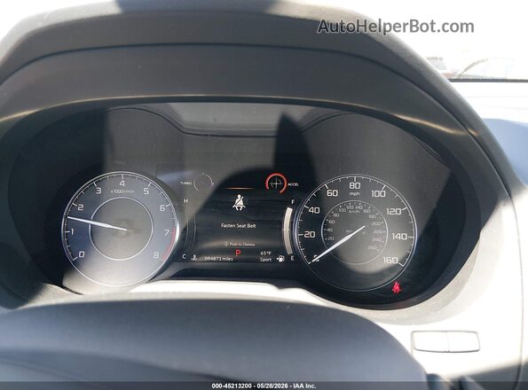 5J8TC2H72ML008737 2021 ACURA RDX Blue Rear seats view