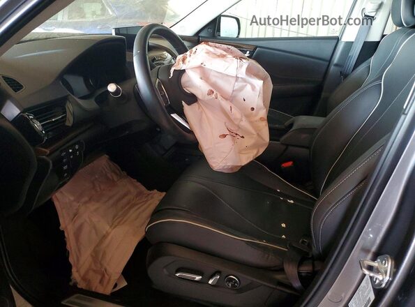 5J8TC2H73NL013575 2022 ACURA RDX Charcoal Widok wnętrza z przodu
