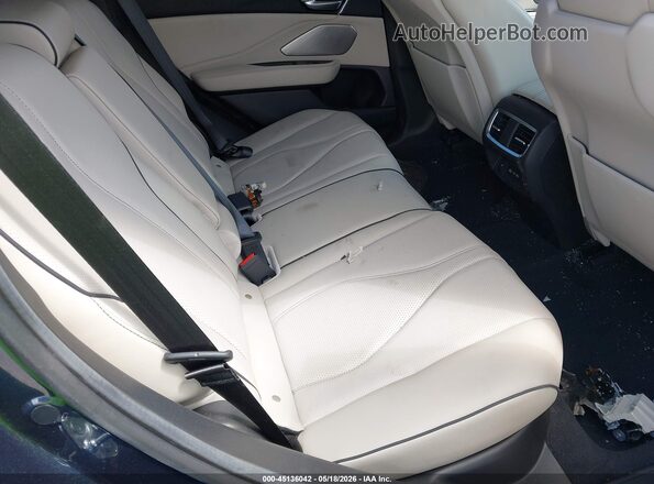 5J8TC2H75SL007398 2025 ACURA RDX Navy VIN კოდის სტიკერის ხედი