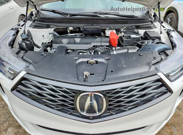 5J8TC2H77SL000811 2025 ACURA RDX White Vista del compartimento del motor
