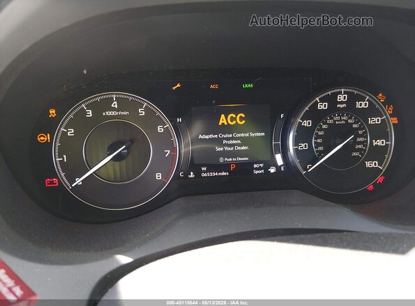 5J8TC2H78KL032067 2019 ACURA RDX Белый Вид задних сидений