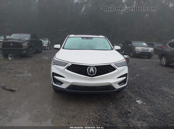 5J8TC2H7XLL030516 2020 ACURA RDX White ხელსაწყოთა პანელის ხედი