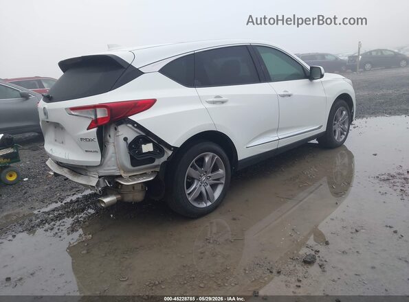 5J8TC2H7XLL030516 2020 ACURA RDX White უკანა მარჯვენა