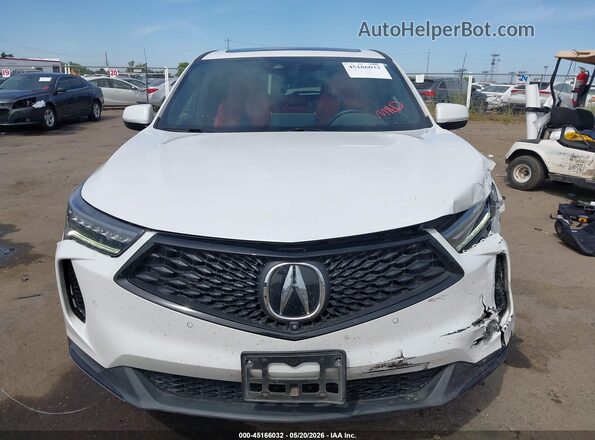 5J8TC2H85NL004076 2022 ACURA RDX White Սարքավորումների վահանակի տեսք