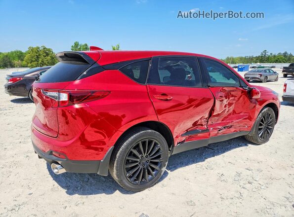 5J8TC2H89NL015498 2022 ACURA RDX Red უკანა მარჯვენა