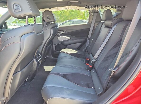 5J8TC2H89NL015498 2022 ACURA RDX Red უკანა სალონის ხედი